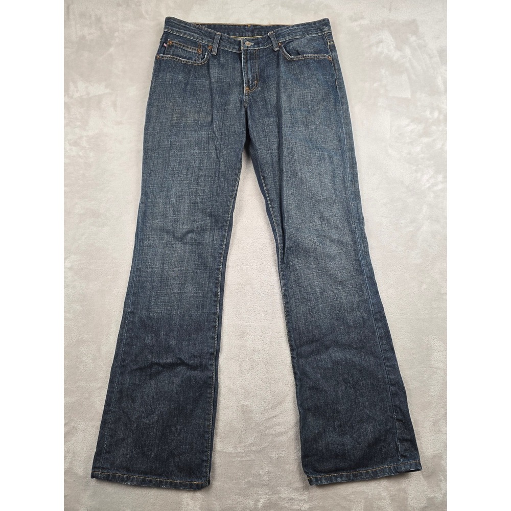 Polo Jeans Co Ralph Lauren Kelly Jean Women 12 Blue Low Rise Bootcut 34" Inseam